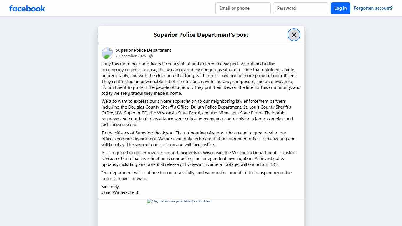 Early this morning, our... - Superior Police Department Facebook